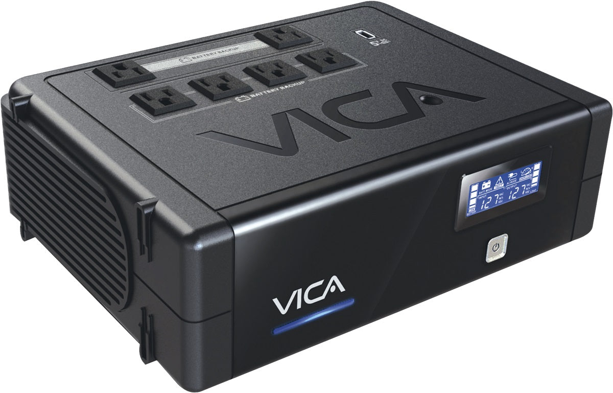 VICA No-Break B-Flow Revolution 700, 700VA, Protección Contra Sobretensiones, Conexión USB