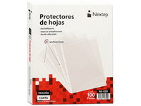 Nextep NE-020 protector de hojas Carta
