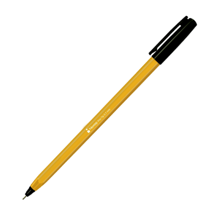 Nextep NE-063FN bolígrafo Negro Fino 12 pieza(s), Broche | Bolígrafos
