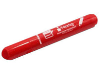 BUNDLE MARCADOR PERMANENTE NEXTEP PUNTA GRUESA CINCEL 4 MM. ROJO C/12  CONT. 2 PIEZAS