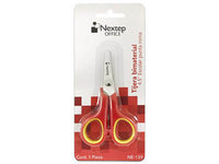 TIJERA BIMATERIAL NEXTEP 4.5" TAMAÑO ESCOLAR PUNTA ROMA NE-139