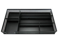 Nextep NE-177 bandeja de escritorio/organizador Acero Negro