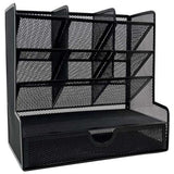 Nextep NE-177X organizador personal Acero Negro, 268 mm, 150 mm, 257 mm