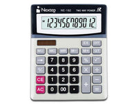 Nextep NE-182 calculadora Bolsillo Calculadora básica Negro, Gris