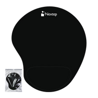 Nextep NE-418B alfombrilla para ratón Negro