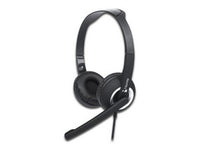 Nextep NE-425 auricular y casco Auriculares Alámbrico Diadema Llamadas/Música Negro, Plata