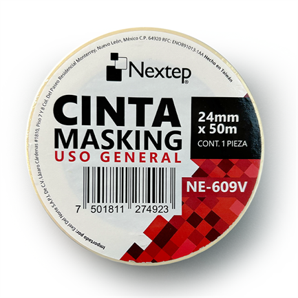 Nextep NE-609V cinta adhesiva de papelería o oficina 50 m Beige 1 pieza(s)