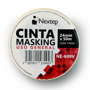 Nextep NE-609V cinta adhesiva 50 m Beige 1 pieza(s)