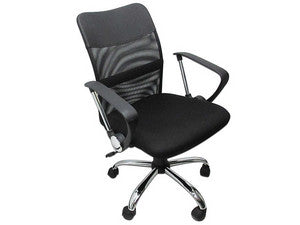 SILLA NEXTEP EJECUTIVAALTURA AJUSTABLE Y RECLINABLE, BASE GIRATORIA NEGRA