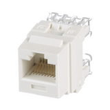 NK688MIW - Jack Keystone / Cat 6 Clase E / Terminación 110 / RJ45 / 1 Puerto / Blanco Mate