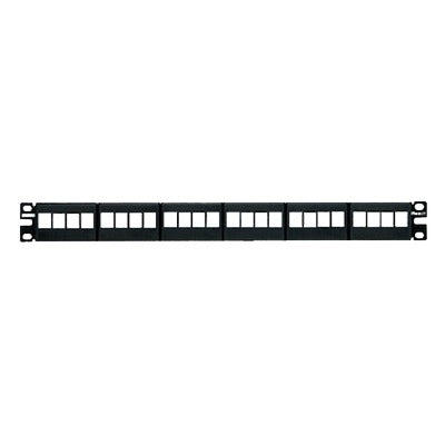 Panduit 24-port Modular Patch Panel 6 Removable Faceplates 1U, Montaje en bastidor, 482.6 mm