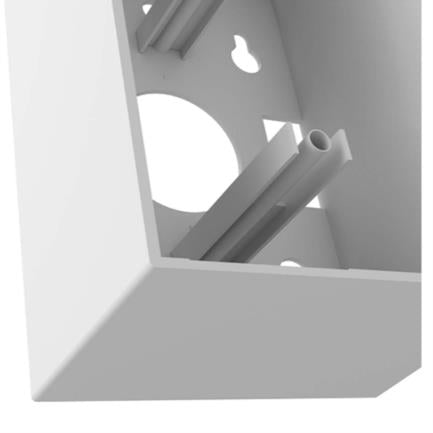 Caja de Montaje Nexxt Solutions Superficial - 4 x 2 Blanco, Montaje en Pared, Dimensiones 4 x 2 Pulgadas, Color Blanco