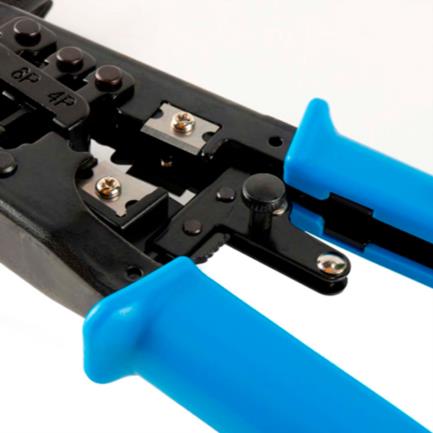 Tenaza Modular Nexxt Solutions Pro-3, 8P8C/RJ45, 6P6C/RJ12, 6P4C/RJ11, 6P2C, 4P4C, 4P2C