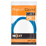 Cable de Conexión Nexxt Solutions Cat5e 100 MHz 2.31m 24 AWG Azul Ethernet Gigabit 1Gbps