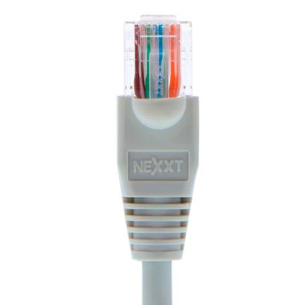 Cable de Conexión Nexxt Solutions Cat5e 100 MHz 4.27m 24 AWG Gris Ethernet RJ45