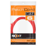 Cable de Conexion Nexxt Soluions Cat6 90 cm Rojo, 1Gbps, UTP, Conector RJ45
