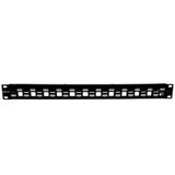 Panel de Conexion Nexxt Solutions Cat6A Blindado 24 Puertos S/FTP 10G Keys Jack 1U