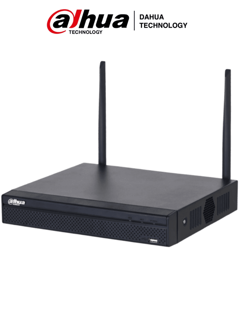 NVR Dahua NVR1104HS-W-S2, 4 Canales IP H.265, 4 Megapíxeles, Salidas HDMI/VGA, 1 Bahía de Disco Duro, 1 E/S de Audio