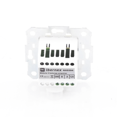 NX0394 - Ibernex Módulo de Botones para Sistema de Llamadas / 3 Teclas Iluminadas / Retroalimentación