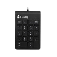 Nextep NE-417 teclado Hogar USB No Negro