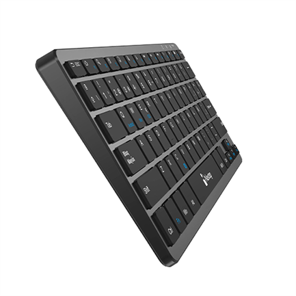 Teclado Nextep Inalámbrico Compacto, Recargable, Conexión Bluetooth, Ideal para Trabajo y Movilidad