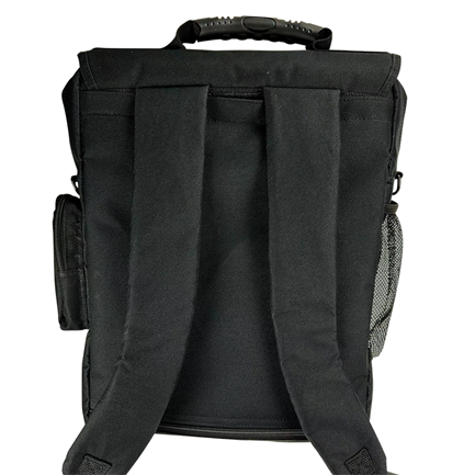 Mochila Nextep para Laptop de 15.6 Pulgadas, Mensajero 2 en 1, Color Negro, Versátil y Elegante