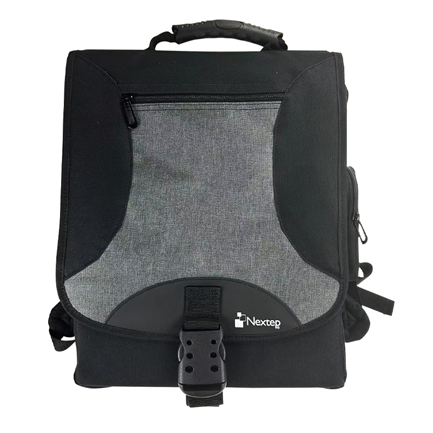 Mochila Nextep para Laptop de 15.6 Pulgadas, Mensajero 2 en 1, Color Negro, Versátil y Elegante