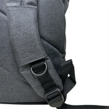 Mochila Nextep para Laptop de 15.6 Pulgadas, Multi Secciones, Color Gris, Ideal para Organización y Viajes