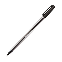 Bolígrafo Nextep Pro-Tip Negro 1mm Medio c/12, Tinta Permanente, Punta de Acero