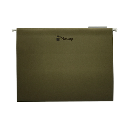 Folder Colgante Nextep Carta Verde c/25, Tamaño Carta, Color Verde Tradicional