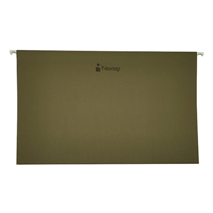 Folder Colgante Nextep Oficio Verde c/25, Tamaño Oficio, Color Verde, Paquete de 25