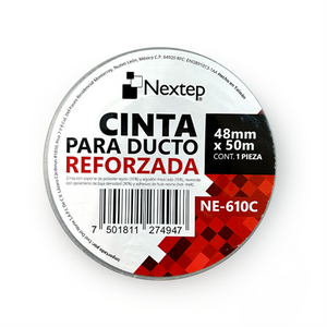 Nextep NE-610C cinta adhesiva 50 m Gris 1 pieza(s)