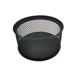 Porta Clips Malla Metálica Nextep 8 x 4 cm, Organizador Escritorio Oficina, Negro