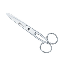 Tijera Nextep Forjada de Acero Inoxidable 6", Hojas con 3.5" de Longitud, Mango Ergonómico