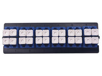 LinkedPRO LP-FO-LC-D12-SM adaptador de fibra óptica 1 pieza(s) Negro, Azul, Blanco