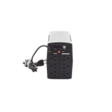 UPS CYBERPOWER BASIC OM900ATLCD 900VA/45W-TORRE-33 MINUTOS STAN BY 120V AC ENTRADA 120V AC SALIDA 8xNEMA 5-15R