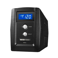 UPS CYBERPOWER BASIC OM900ATLCD 900VA/45W-TORRE-33 MINUTOS STAN BY 120V AC ENTRADA 120V AC SALIDA 8xNEMA 5-15R