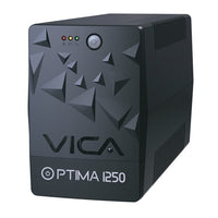 NO BREAK/UPS VICA 1250VA/600W 6 TOMAS LEDS RJ11/45 (OPTIMA1250)