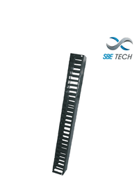 Organizador de Cable Vertical 20 UR 3.5", Canal 3" x 3"