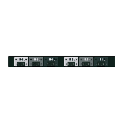 P06B02M - Panduit PDU Básico para Rack / 6 Salidas C19 / Entrada Trifásica 50 A P06B02M