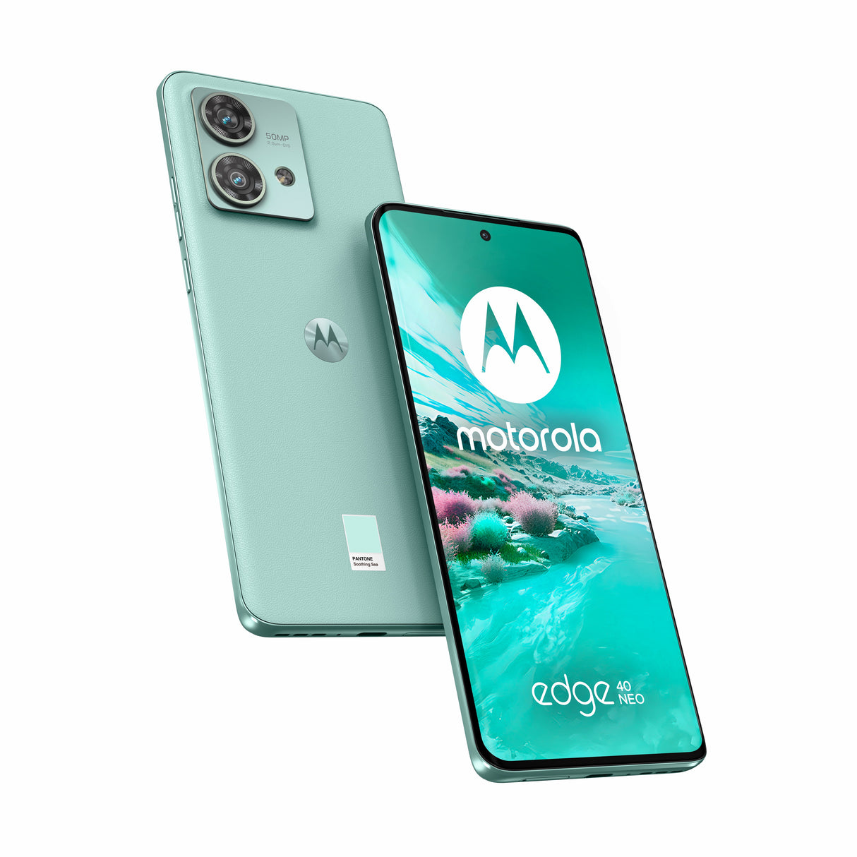 Motorola PAYH0090MX - Motorola edge 40 Neo 16,6 cm (6.55") SIM doble Android 13 5G USB Tipo C 8 GB 256 GB 5000 mAh Verde