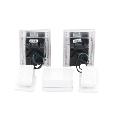 PBDGPKG2W - Lutron Caseta Wireless Kit de Iluminación Inteligente / Hub Smart Bridge / 2 Atenuadores