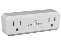 Perfect Choice PC-108177 enchufe inteligente Hogar Blanco