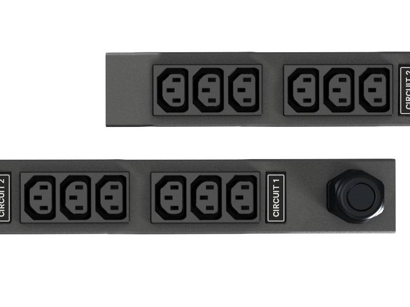 Unidad de Distribución de Energía Dell VP7541, 8 Tomas, Montaje en Rack 1U
