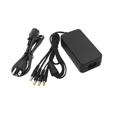 Epcom PLK12DC4CH adaptador e inversor de corriente Interior 60 W Negro, Computadora portátil, 96 - 264 V