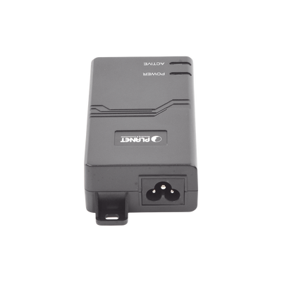 PLANET POE-163 adaptador e inyector de PoE Ethernet rápido, Gigabit Ethernet 53 V