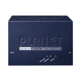 PLANET POE-E201 ampliador de red Transmisor y receptor de red Azul