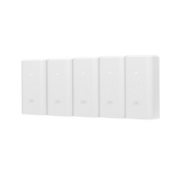 POE-24-12W-5P - Adaptador PoE / 24 VDC 0.5 A / Puerto Gigabit 10/100/1000 Mbps / 5 Unidades / Montaje en Pared / 87 x 44 x 33 mm