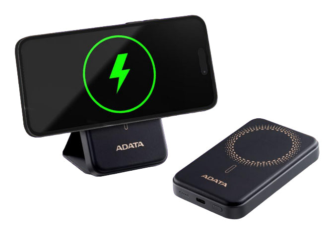 PR050-11BK - POWER BANK INALAMBRICO ADATA PR050-11BK 5000 MAH CARGA RAPIDA Y MAGNETICA COLOR NEGRO