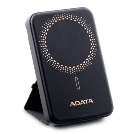 POWER BANK INALAMBRICO ADATA PR050-11BK 5000 MAH CARGA RAPIDA Y MAGNETICA COLOR NEGRO